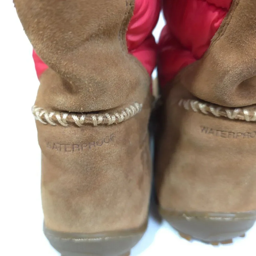 Columbia Women’s Minx Moccasin Waterproof Omni-Heat Winter Boots Size 9 BL1559